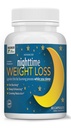 Maximum Slim Nighttime Weight Support – Gentle Fat Burning & Sleep Aid – African Mango, Resveratrol & Green Tea – Non-GMO, Vegan, 60 Capsules