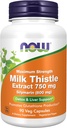 Teraz Foods Milk Thitle Extract 750 mg Silymarin (600 mg), Maximálna sila - 90 Veg Capsule