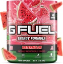 G bränsle Watermelon Energy Drink Powder, Pre Workout Caffeine Mix för spel, Sugar Free Focus Amino, Vitamin + Antioxidanter, 9.9oz (Watermelon, 40 portioner)