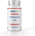 Methyl-Life Purest L-metilfolate 10 mg Pharmaceutical Grade Professional Strength Active Folate - 3 mesi di fornitura. Chewables. Non OGM. Test di metifolato senza glutine
