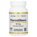 California Gold Nutrition Pterostilbene, 50 mg, 30 Veggie Capsules