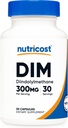 Nutricost DIM Diindolilmetanas 300 MG, 30 kapsulių