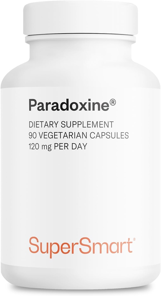 Supersmart - Paradoxina 120mg por día - Graínas de Suplemento para o Paraíso (Aframomum melegueta) con 6-Paradol | Non-GMO e Gluten gratis - 90 cápsulas vexetarianas