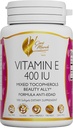 Cocó March N.M.D Natural Vitamin E 400 IU- Mixed Tocopherols, Beauty Ally, 3 Monthly Supply - Gluten Free, Paleo Friendly, Dairy Free, Keto Friendly, GMO Free, 100 Softgels
