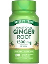 Nature's Truth Ginger Root Capsules | 100 Count | from Ginger Root Extract | Non-GMO and Gluten Free Supplement