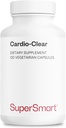 Supersmart - Cardio Clear (Garlic EDTA Supplement) - con acido malico, disodio di calcio EDTA, magnesio, bromelaina | Non-GMO & Gluten Free - 120 capsule vegetariane