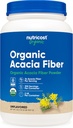 Nutricost Organic Acacia Fiber pulver (2 LB) - USDA sertifisert organisk, ikke-GMO, Glutenfri
