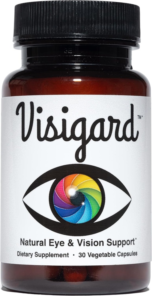 Natural Eye and Vision Supplement - Icke-GMO, Vegan, Gluten-Free