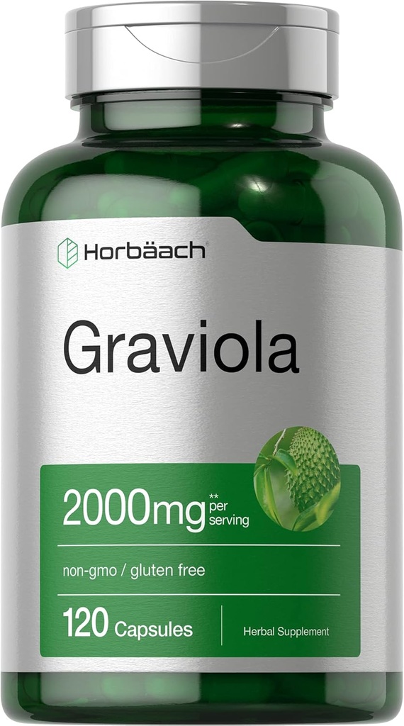 Horbäach Graviola Cápsulas (2000 mg)