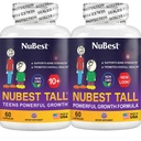 NuBest Bundle Tall 10 Tall | Height Growth Support for Kids & Teens | Calcium, Vitamins D3 K2, Collagen & Herbs | Bone Strength, Focus & Development