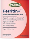 Flora Ferritin + Delayed- Release Iron Supplement - Plant- Based Iron Supplement - Blood Cell & Energy Support - Vegan & Gluten- Free - Buborékcsomagolás - 30 Vegan Capsules