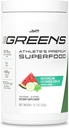 JYM Greens SuperFood Powder for Performance, Semangka Semangka, Spirulina, Jamur, Vitamin, BroccoPhanpe & Brokoli, Pria & Perempuan, 30 Servis
