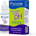 Alkazon Egyensúly A pH, Antioxidánsok Alkalikus Ásványcseppek, Single 1.25 Oz Pack, Portable, Megad 10 gallon alkáli, antioxidáns víz, ízesítetlen, pH egyensúly, hidratálás