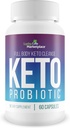 Keto Probiotic - 40 Billion Cfu - Skatinti Digistic Sveikata, Imuninė sveikata, & Gut Sveikata - Keto Friendly Probiotic - Visas kūno Keto Cleanse Pagalba - Sumažinti Bloating - Keto Probiotikai vyrams ir moterims