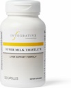 Integracinė terapija Super Milk Thistle X - Žolelių papildas kepenų sveikatingumo su pieno Thistle, Licorice šaknų ekstraktas & daugiau * - Gluten- Free & Maire-Free - 120 Capsules (120 Servings)