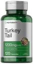 Horbäach Turkey Tail Mushroom Capsules | 120 Count | Non-GMO and Gluten Free Extract