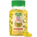 Human Beanz Fiber Jelly Bean Gummies for Kids, Fiber Supplements for Digestive Health, Vegetarian Fiber Gummy 120 Jellybeans