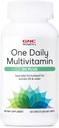 50 Plus One Daily Multivitamin | תמיכה בעצמות, עין, זיכרון, מוח ובריאות עור עם ויטמין D, Calcium ו- B12 | מסייע לייצור אנרגיה