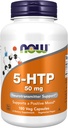 Now Foods Supplemen, 5- HTP (5- hydroxyptophan) 50 mg, Neurotransmitter Support *, 180 Veg Capsules