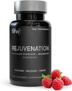 DRINK HRW Rejuvenation Molecular Hydrogen Water Tablets: 12 ppm H2 - Hydrogen & Magnesium Supplement, Supports Energy Production, Recovery, Cognitive Health. Информированный спортивный сертификат (Raspberry 30ct)
