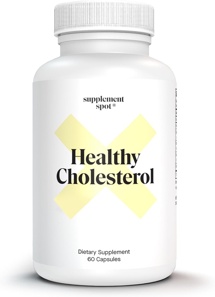 Choless Control Supplement – Vitamina B3, Beta Sitosterol, Niacin, & Cayenne Pepper – Choless Supplements (60 Cápsulas)