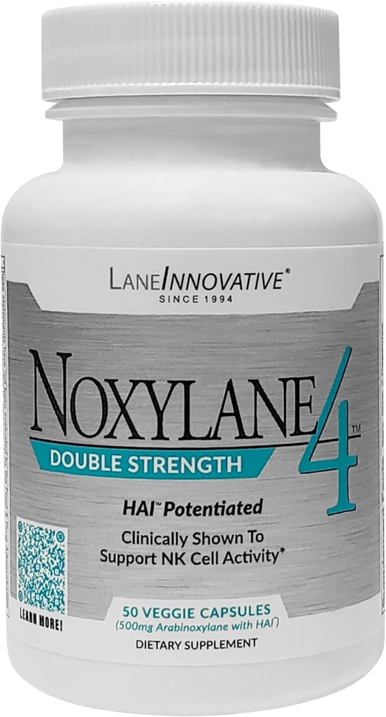 Lane Innovative - Noxylane4 Double Strength, Immune Protection Support, Immune Defense Booster (25 משרתים)