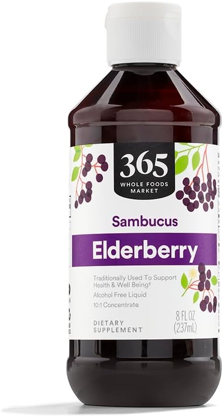 365 By Whole Food Market, Elderberry Syrup, 8 Fl Oz