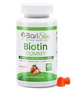 BariSlim Bariatric Vitamin Biotin Gummies - Specially Formulated Gummy Vitamin for Patients After Weight Loss Surgery - Easy to Digest and Great Tasting Fruit Flavors | 90 Fruit Chews