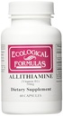 Ecological Formulas Allithiamine Vitamin B1 50 Mg, White, 60 Count