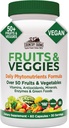 צריכת FARMS Super פירות ו- Veggies קפסולות, תוספי מזון שלמים, Antioxidant, תומך באנרגיה, בריאות החיסון, בריאות Boosts Digestive, 30 Super Foods, 30 משרתים