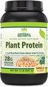 Herbal Secrets Plant חלבון 2 Lb אבקת; 28 דקדוק חלבון לשרת | 6.1 גרמים BCAA | תוספת טבעונית | 23 משרתים | Made in USA (2 Lb, Vanilla)