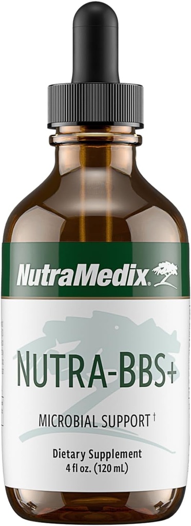 NutraMedix Nutra-BBBS+ - Herbal supplement for Microbial, Antioxidant and Immune Support - with Elecampane + Jalapa Root, Artemisia Annua and Capirona Bark (4 oz)