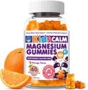 Dr. Moritz Calming and Relaxing Kids Magnesium Gummies, Non-GMO y Low Sugar Magnesium Kids Chewy Suplementos, Sleep Gummies Kids, Orange Flavor