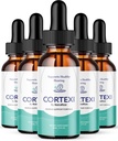 (5 Pack) Cortexi Drops, Cortexi entzuteko euskarria Drops - Ear Healtherako formula aurreratua, Cortexin Drops, 24, Drops Maximum Strength, Cortexi Reviews (150 zerbitzatu)