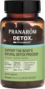 Pranarom - Aromaboost Detox Herbal Supplement - Eliminates Toxins and Drains Body - Milk Thistle ja Sinkki - Vitamiinit D3 ja E - Sitruuna Essential Oil - 60 Count