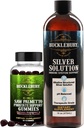 BUCKLEBURY Saw Palmetto Prostate Gummies och Structured Liquid Silver Solution 30ppm