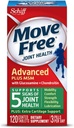 Move Free Advanced Plus MSM, 120 Tabletten - Joint Health Supplement mit Glucosamin und Chondroitin (Pack von 4)