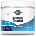 KAL Magnesium Cittember 600 mg Activmix Recember, Magnesium Supplement for first both Recember, Real, Nerve and Reforation Profiles, Not-GMO, Glutene Free, Approx. 60, Server, 7.9o.