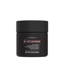 Livingood Daily Vitamin B Complex Capsules for Men and Women, Methylated B12 & Folate, 11 Active Forms Including B1 B2 B3 B5 B6 & Biotin, Gluten Free, Vegan B Vitamins for Hair Skin Nails, 30 Capsules