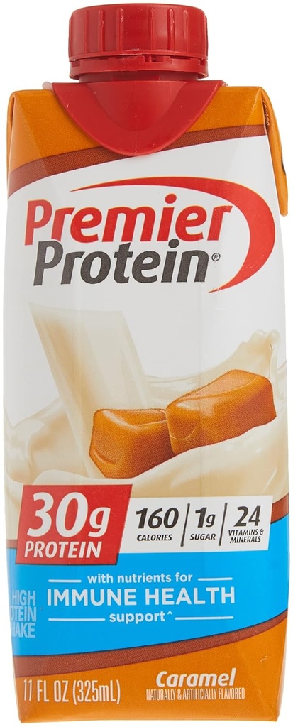 Premier Protein Premier Caramel High Protein Shake, 11 Fl Oz (Pacote de 15)