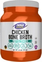 NOW Foods Sports Nutition, Chicken Bone Broth Powder made with Premium-Quality Chicken Extract, 1.2-Pound