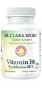 Dr. Clark Vitamin B6 Supplement – 230mg, 21 Tapioca Capsules, Supports Energy Metabolism & Nervous System Health