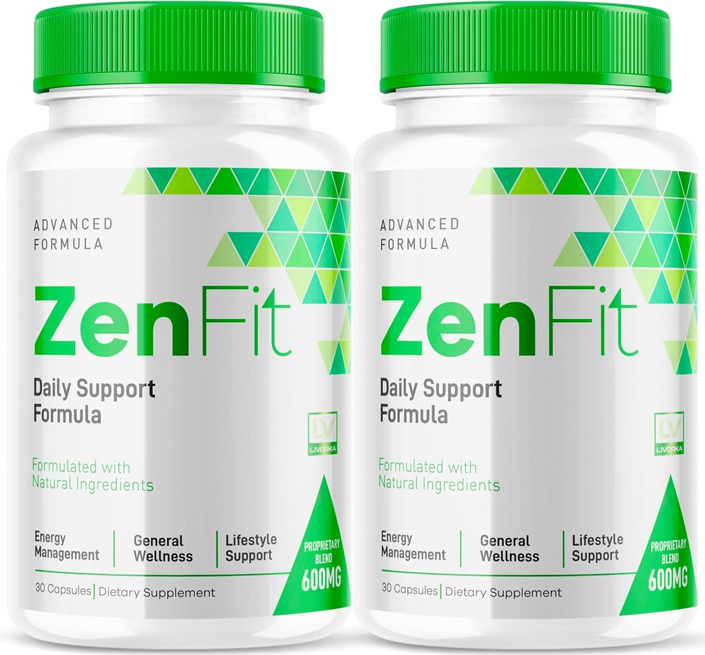 (2 csomag) Zenfit kapszula, Zenfit kiegészítés, Zenfit tabletták, Zenfit természetes kiegészítők, ZenFit, Zenfit Advanced Formula, 60 kapszula 2 hónapra