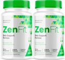 (2 Paket) Zenfit Kapsul, Tambahan Zenfit, Pil Zenfit, Suplemen Alam Zenfit, ZenFit, Zenfit Advanced Formula, 60 Capsules selama 2 Bulan