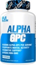 Nootropic Alpha GPC Choline Supplement - Alpha GPC 600 mg Nootropics Brain Support Supplement Acetylcholine Precistor és Mood Booster - EVL Nutrition for Memory and Focus Support