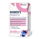 NATURE TARGET Probiotics-for-Women with Prebiotics, Cranberry and D-Mannose, 60-Billion-CFUs, Women's Probiotic for Digestive Health/Gut Health/Immune Booster