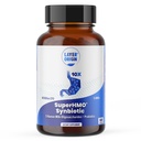 SuperHMO: Synbiotic Capsules with 5 HMO Prebiotics & 40 Billion CFU Probiotics - Bifidobacteria & Lactobacillus, 60 Count