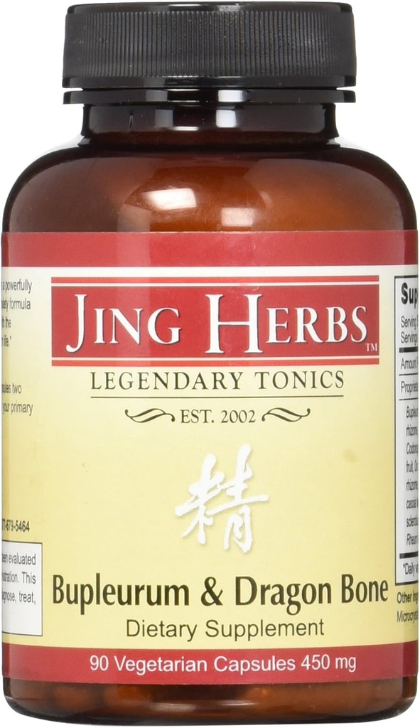 Jing Herbs Bupleurum & Naga Bone 90 Capsules
