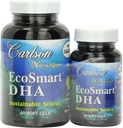 Carlson Labs Ecosmart DHA 500 Mg Integratore minerale Softgels, 80 Conte