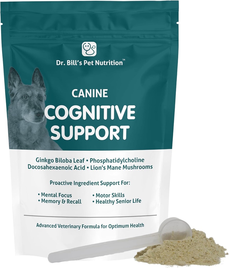 התמיכה הקוגניטיבית של ד"ר ביל | תמיכה ב- Memory Support Multivitamin for Dogs Contain
